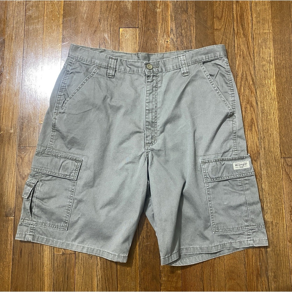 Men's Cargo Shorts Hiking Outdoor Utility Work Fishing Travel 100% Cotton Sz 36